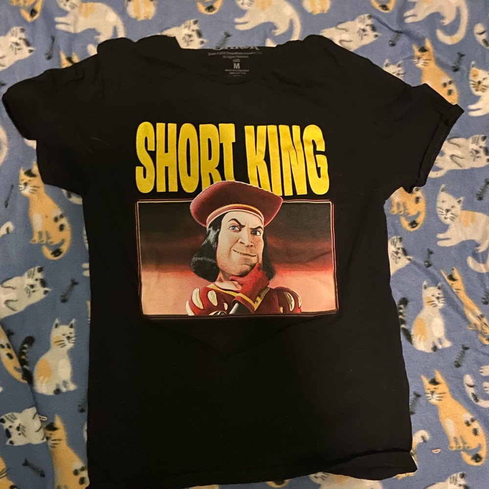 Funny Meme Lord Farquad Shrek Shirt, Short King